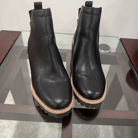 Lucky Brand Shoes - Lucky Brand Black Leather Ankle Boot